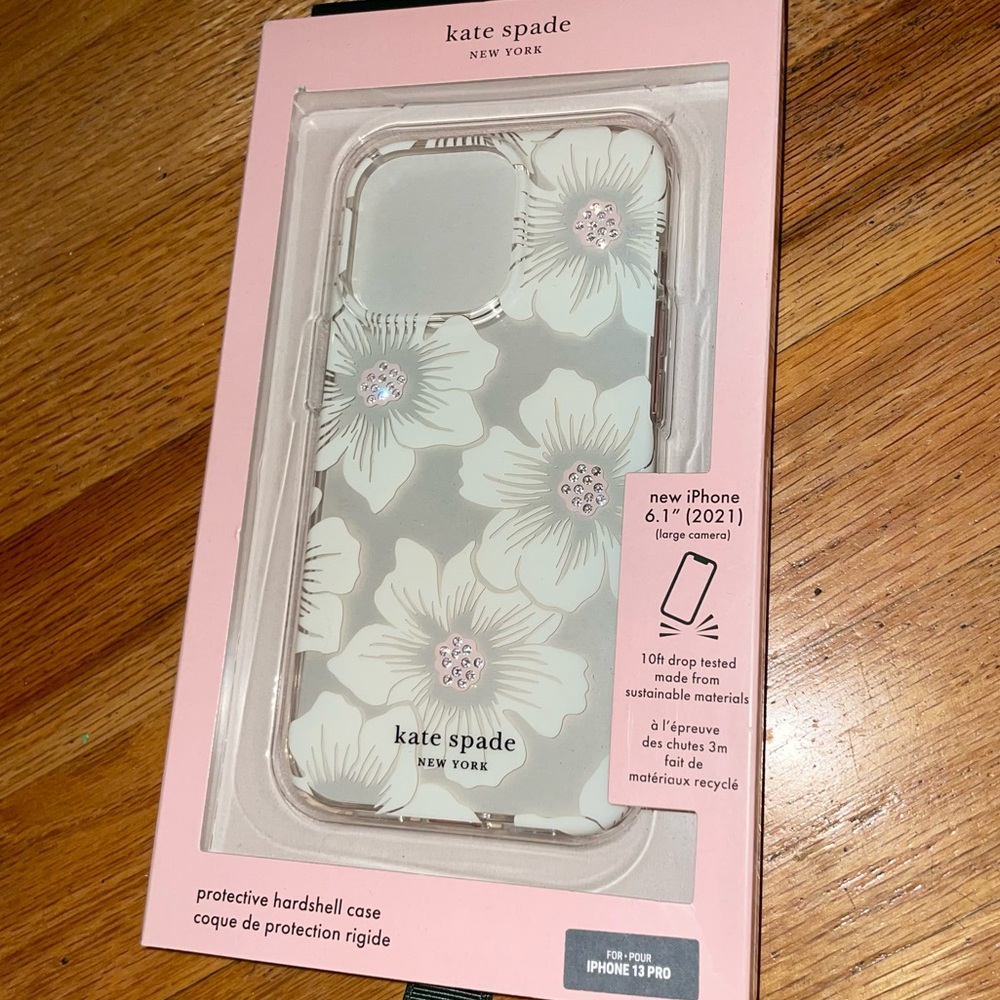 Kate Spade iPhone 13 Pro Floral Phone Case